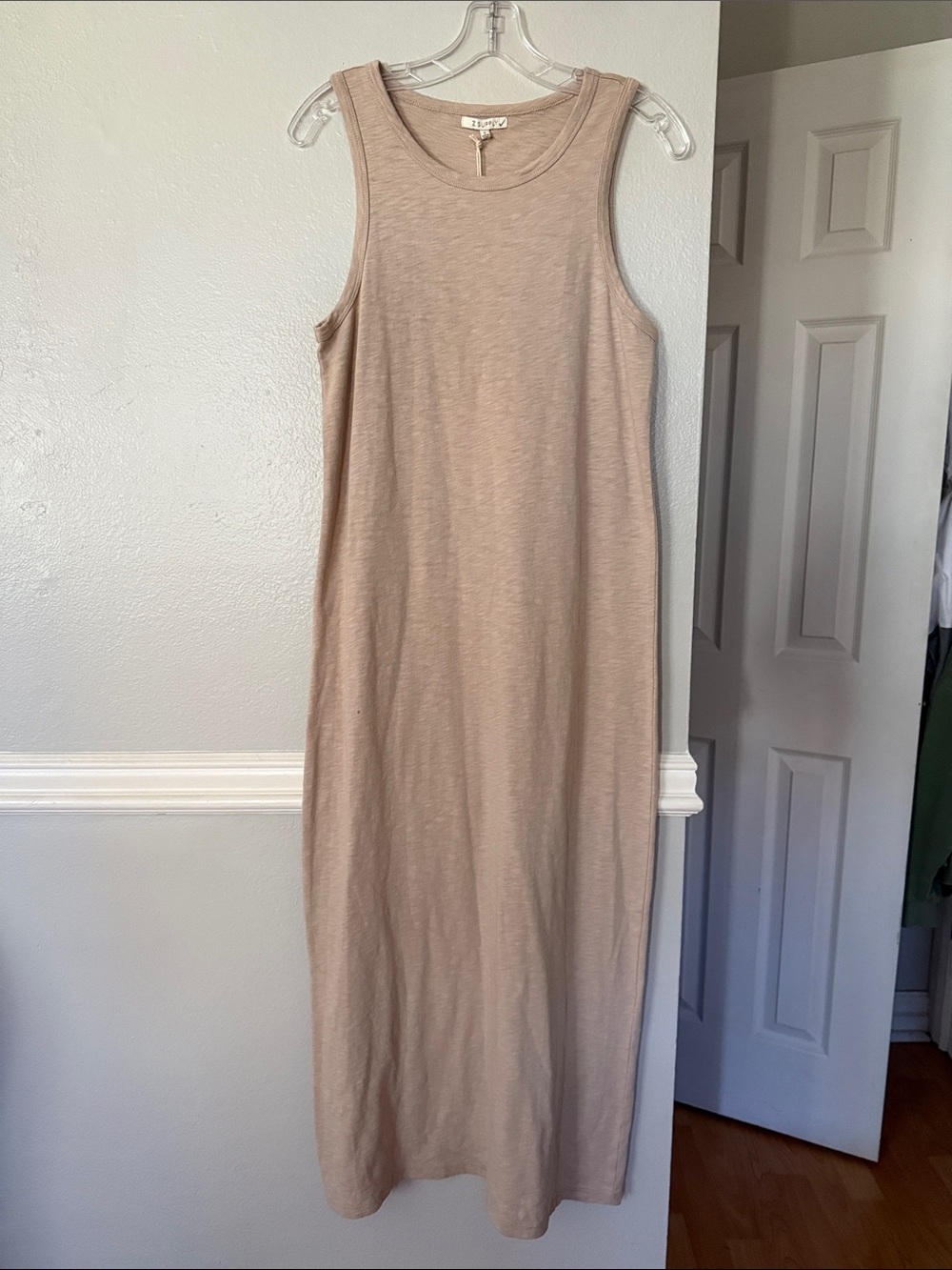NWT S - Z Supply Mystic Madi Tank Dress - Putty